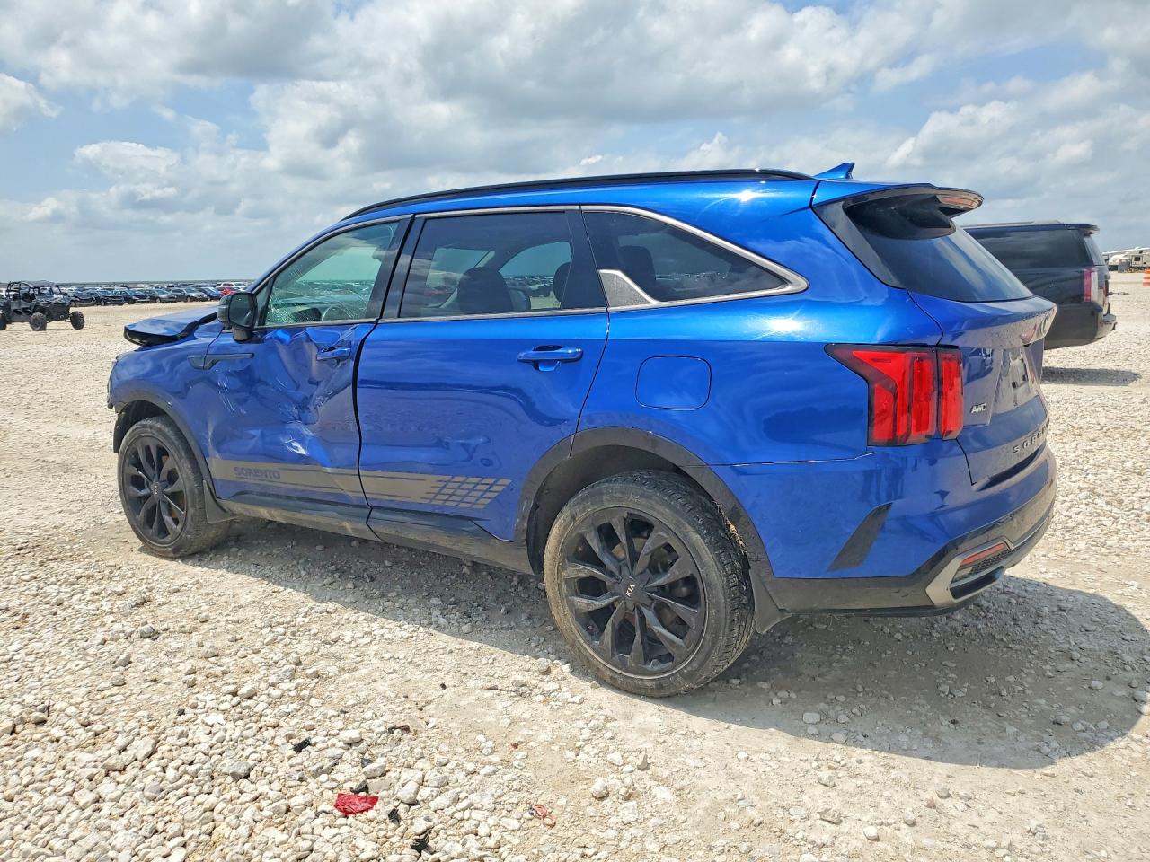 2021 Kia Sorento Sx Blue vin: 5XYRKDLF3MG017061