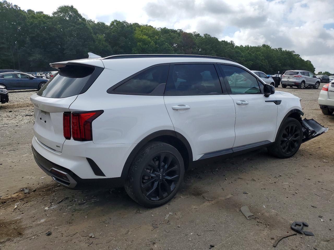 2023 Kia Sorento Sx White vin: 5XYRKDLF5PG223650
