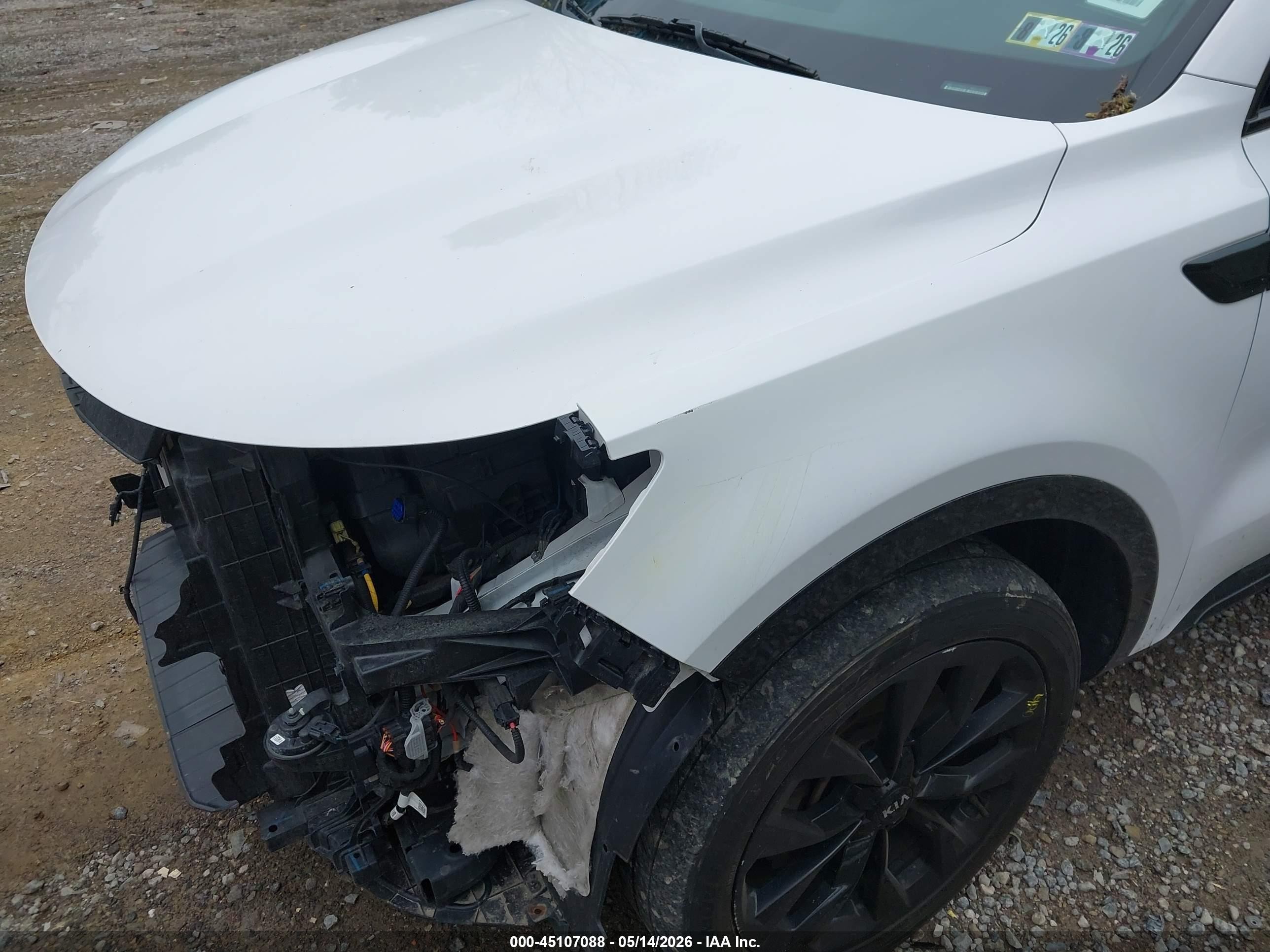 2021 Kia Sorento Sx White vin: 5XYRKDLF7MG016429