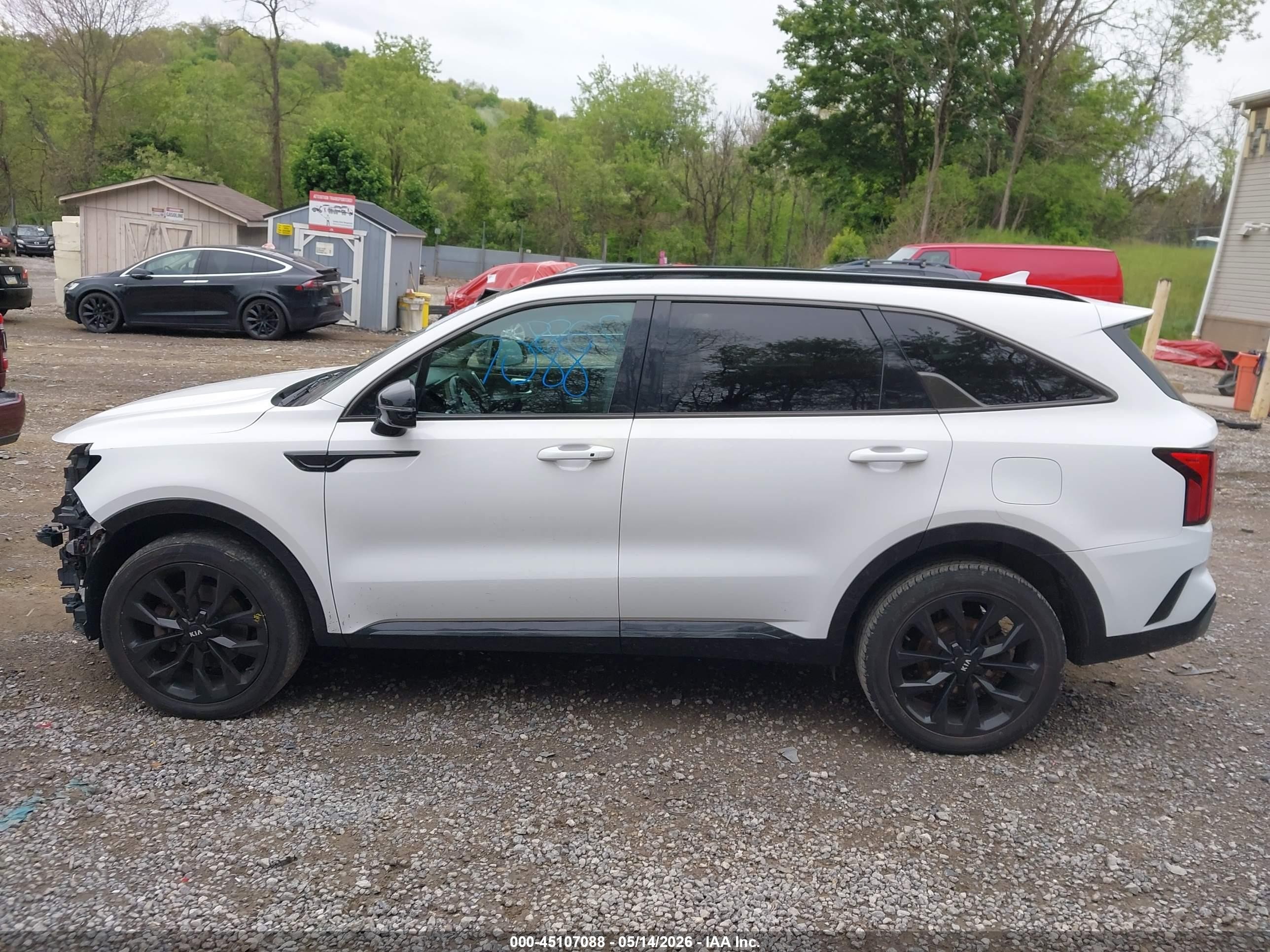 2021 Kia Sorento Sx White vin: 5XYRKDLF7MG016429