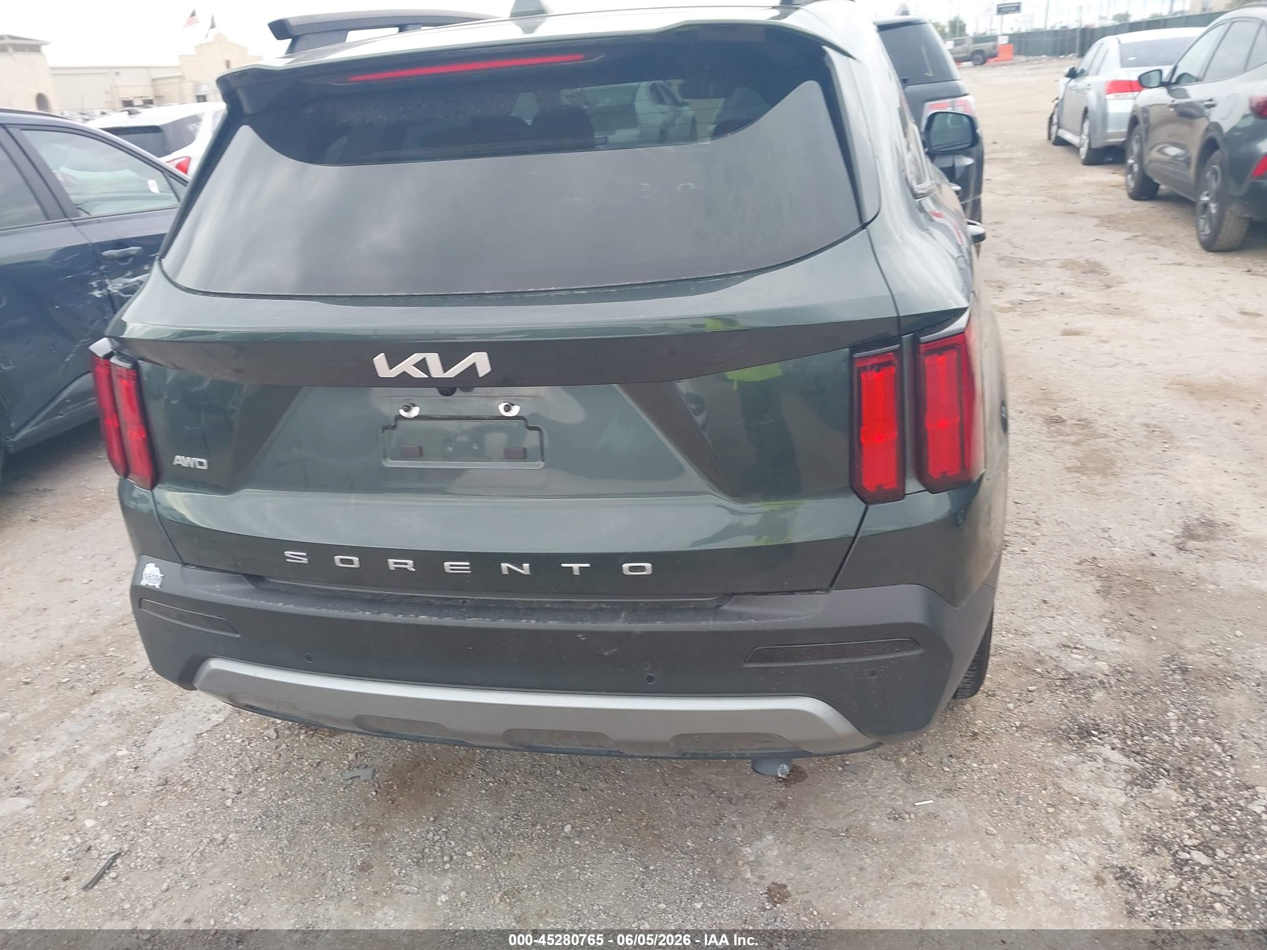 2022 Kia Sorento X-line Sx Prestige Black vin: 5XYRKDLF8NG125905