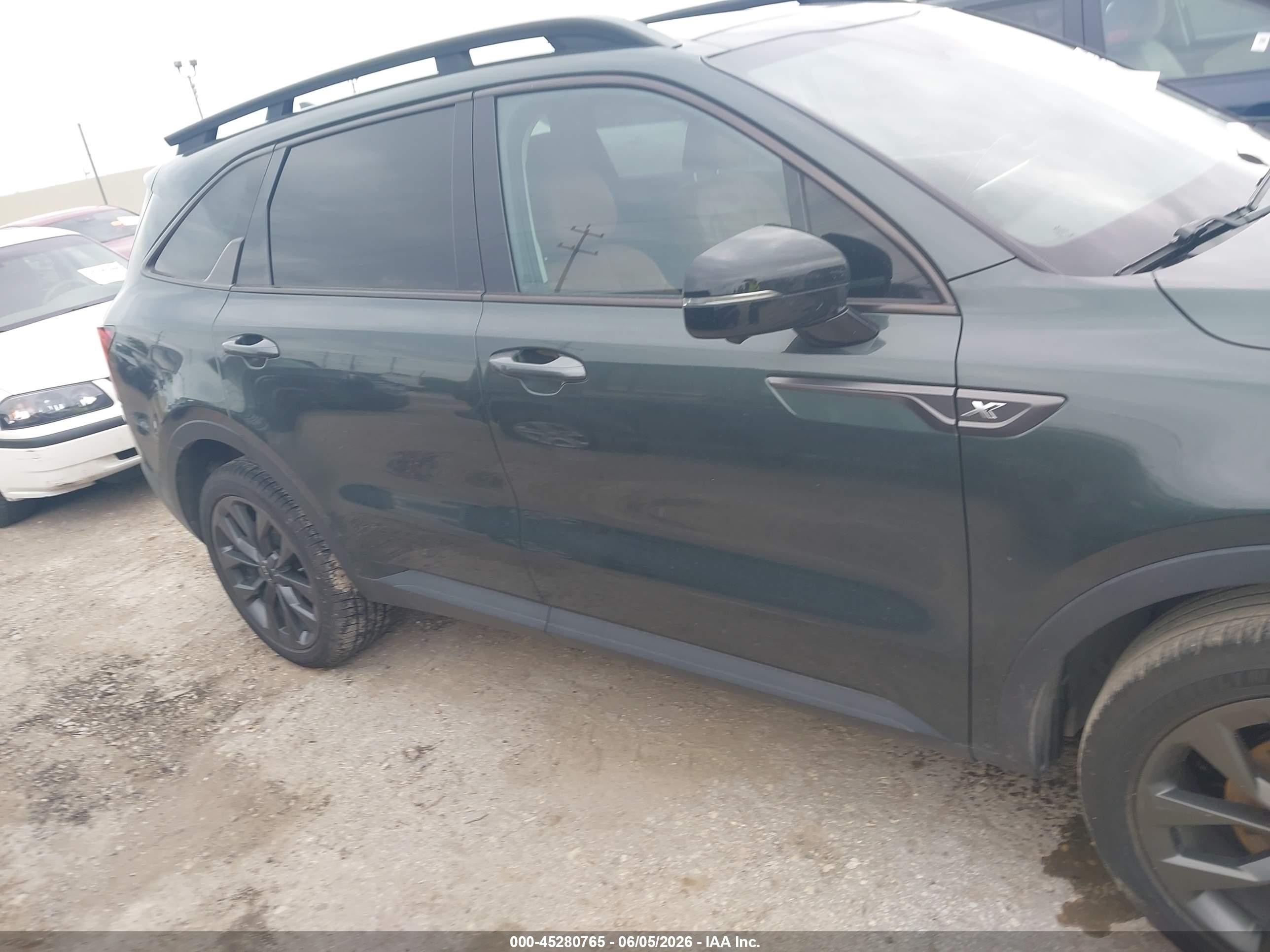 2022 Kia Sorento X-line Sx Prestige Black vin: 5XYRKDLF8NG125905
