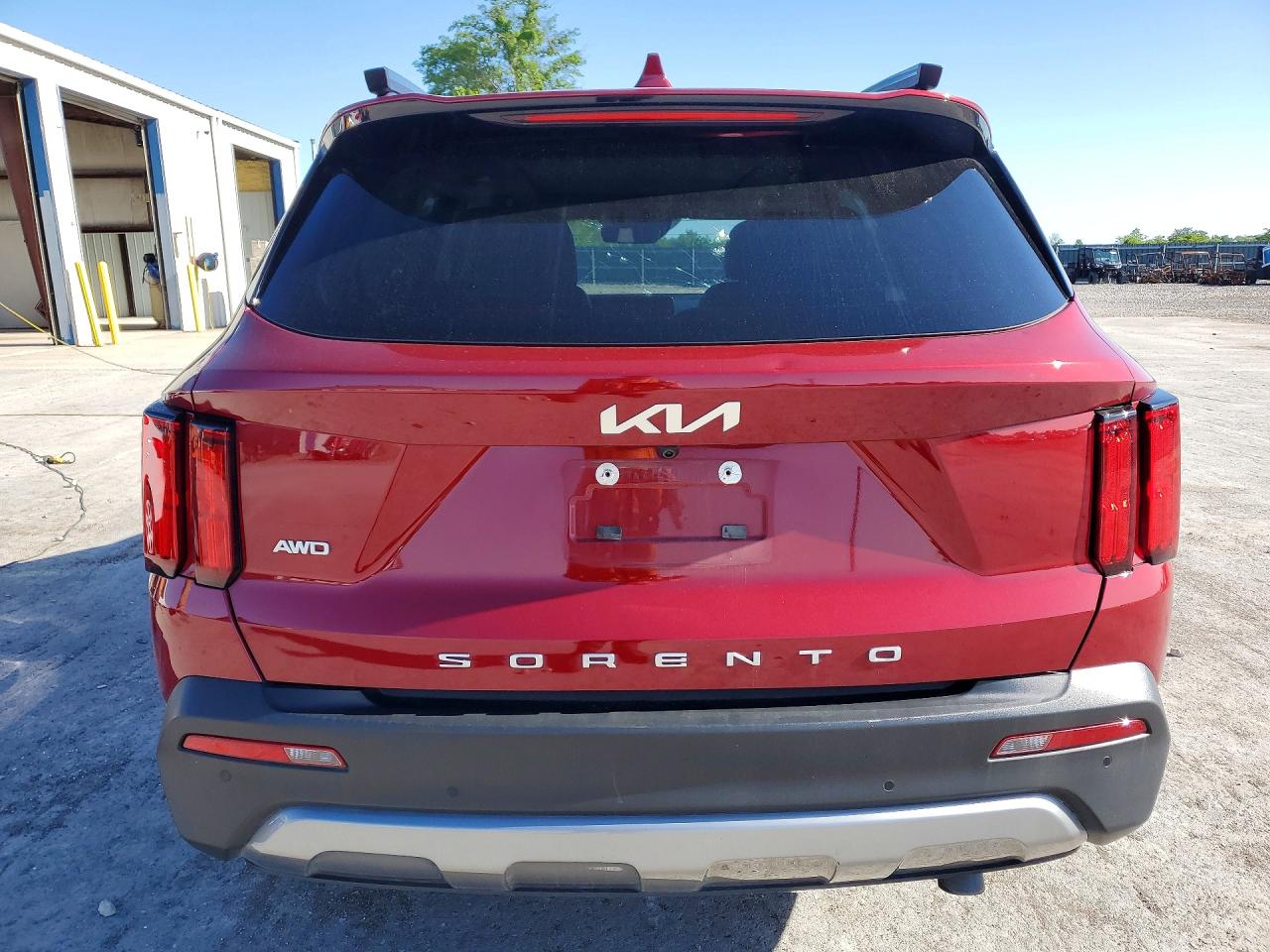 2022 Kia Sorento X-line Sx Prestige Red vin: 5XYRKDLFXNG159716