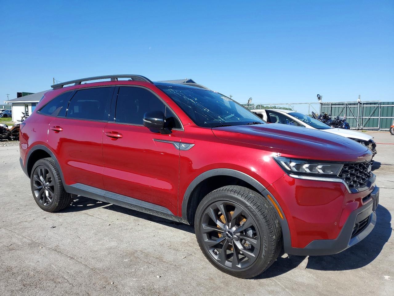 2022 Kia Sorento X-line Sx Prestige Red vin: 5XYRKDLFXNG159716