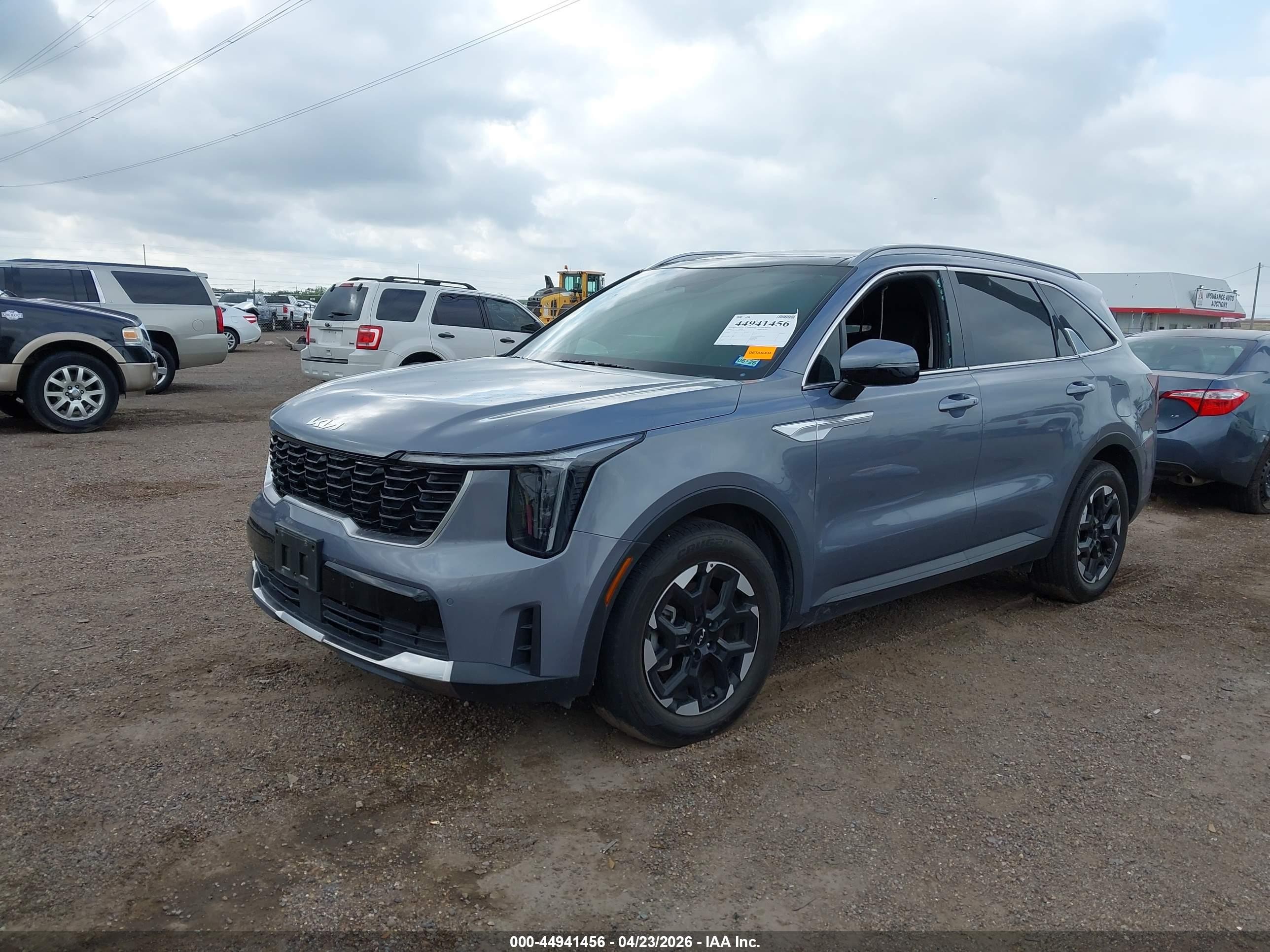 2024 Kia Sorento S Blue vin: 5XYRL4JC0RG294053