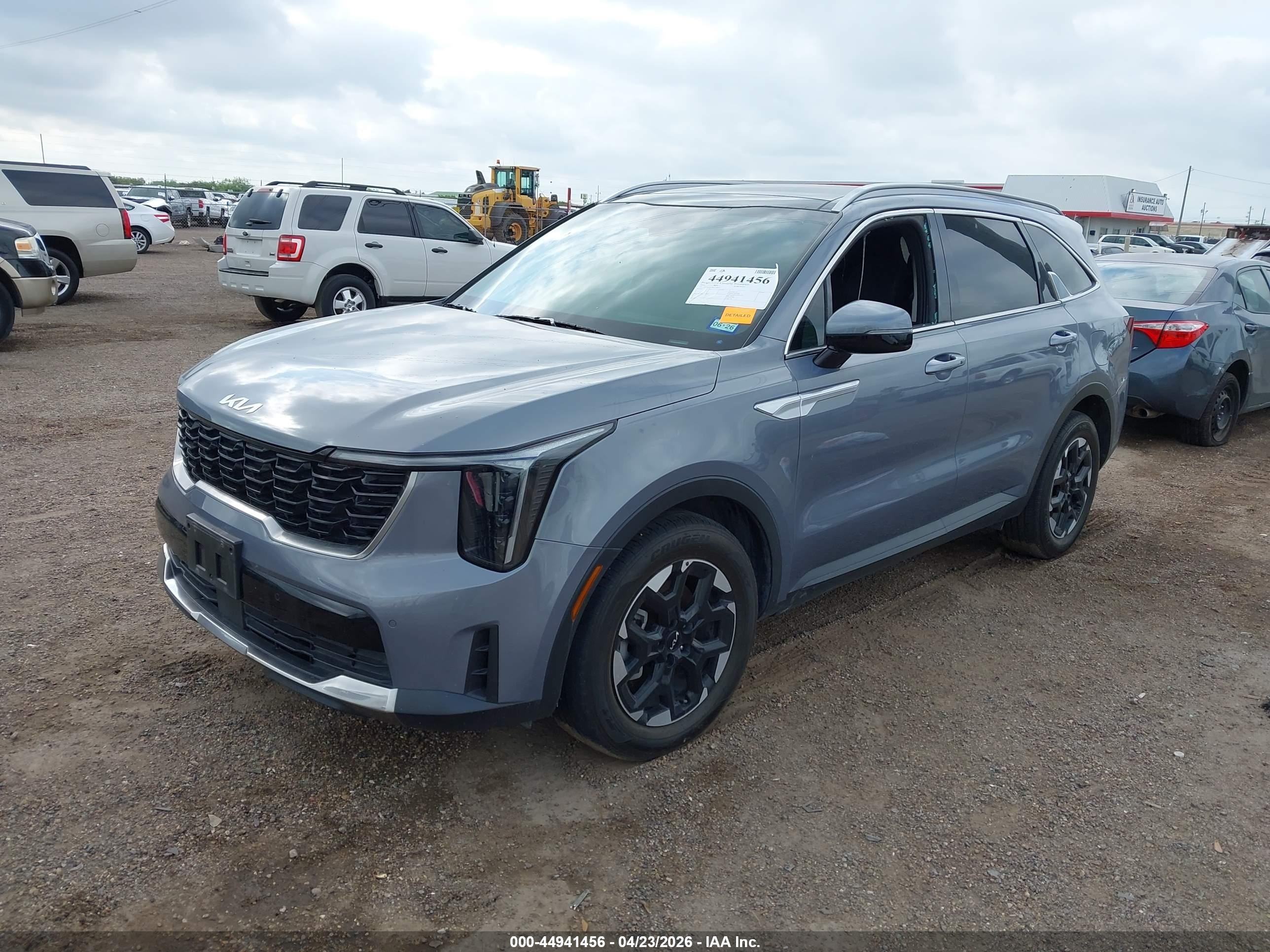 2024 Kia Sorento S Blue vin: 5XYRL4JC0RG294053