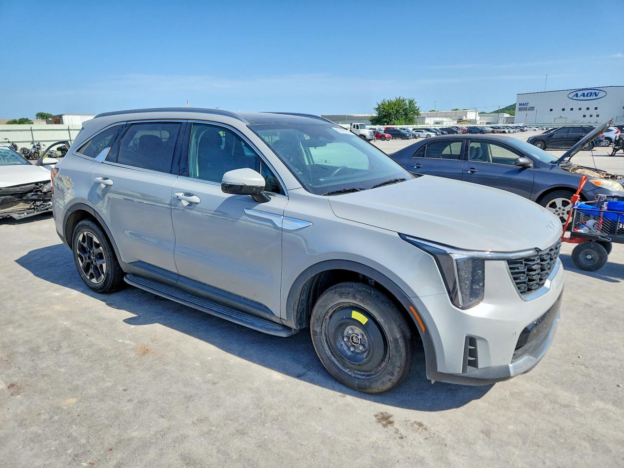 2025 Kia Sorento S Gray vin: 5XYRL4JC2SG360317