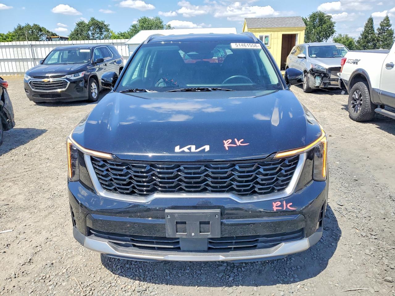 2024 Kia Sorento S Black vin: 5XYRL4JC3RG257191