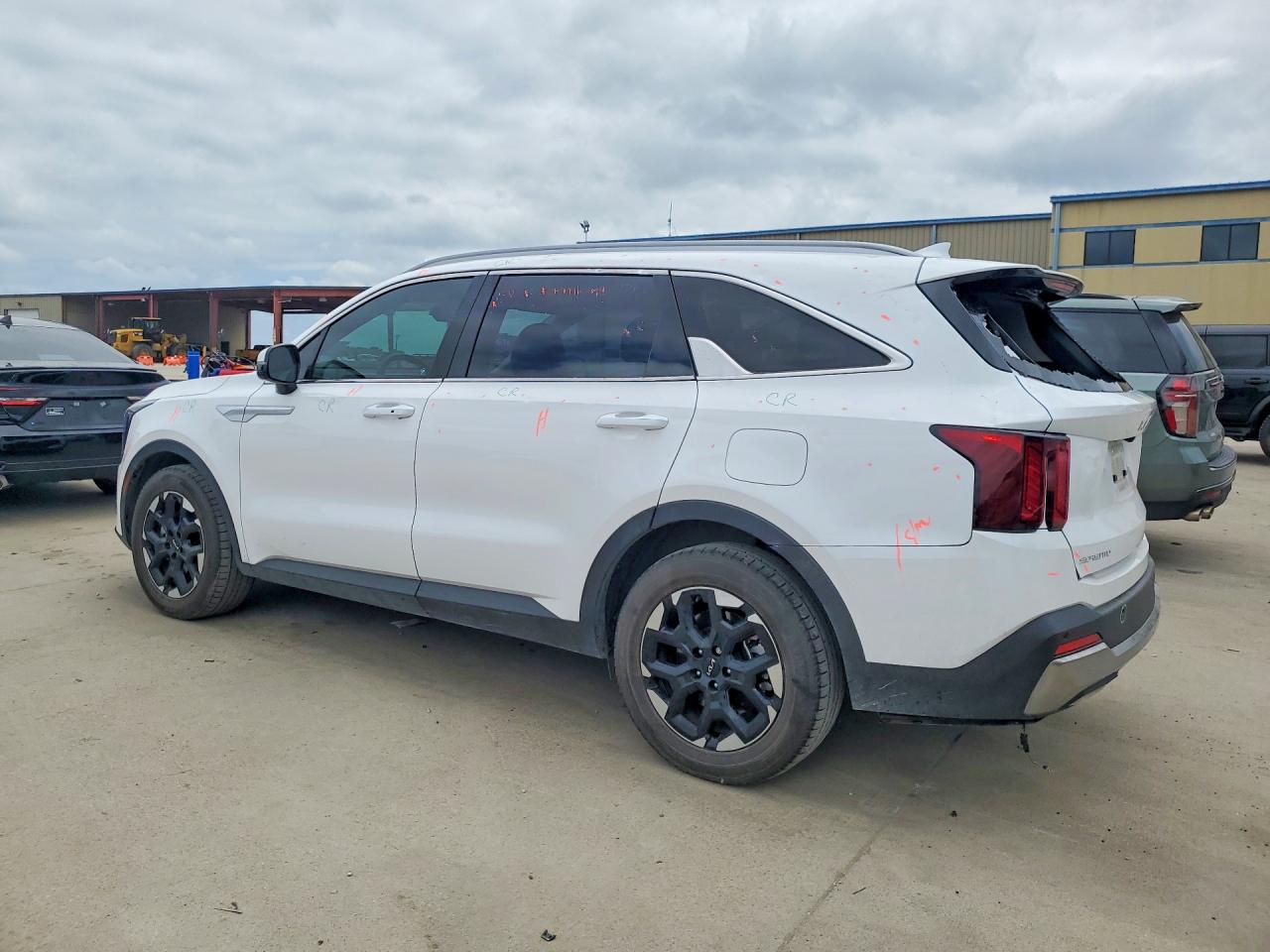 2025 Kia Sorento S Белый vin: 5XYRL4JC3SG337743