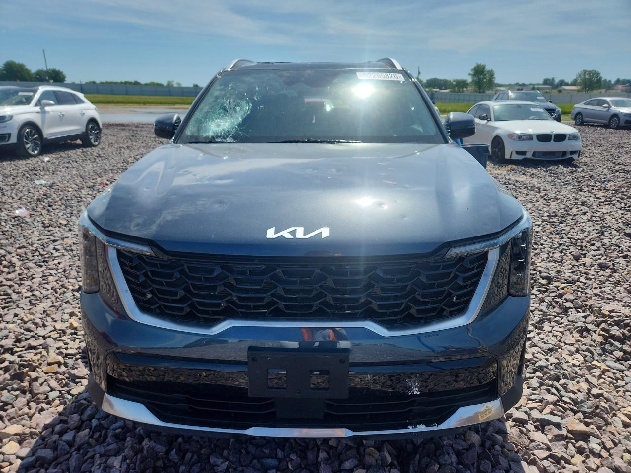 2025 Kia Sorento S Gray vin: 5XYRL4JC5SG316344