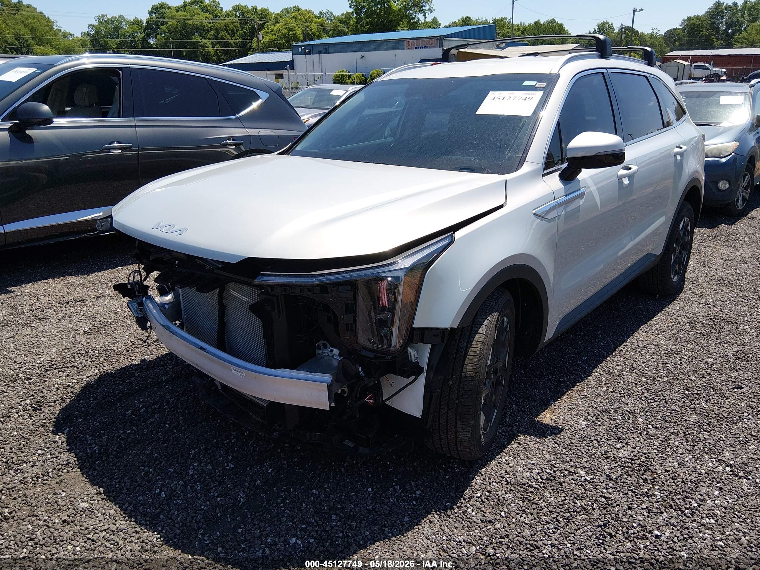 2026 Kia Sorento S Silver vin: 5XYRL4JC6TG431309