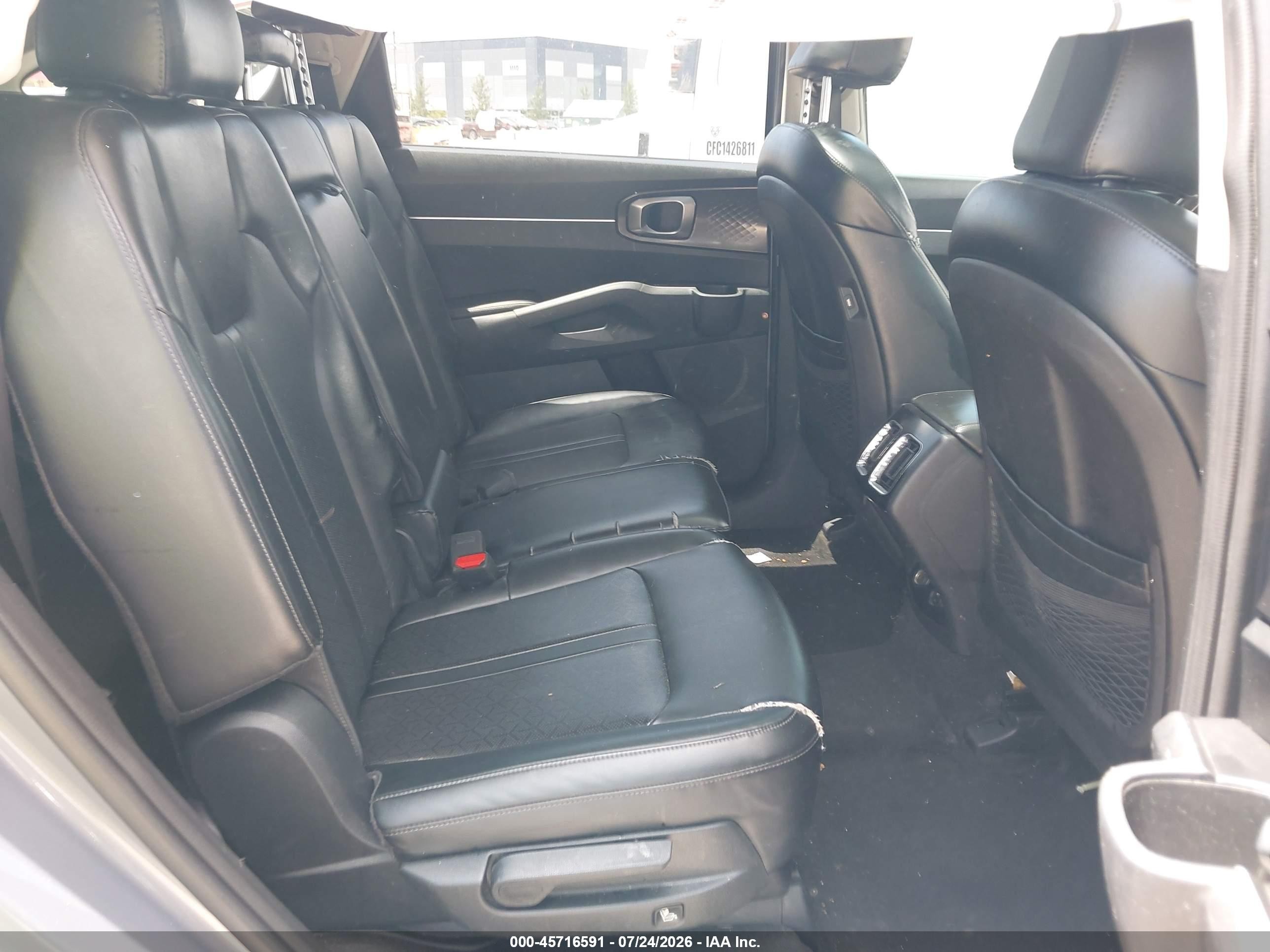 2021 Kia Sorento S Gray vin: 5XYRL4LC1MG018521