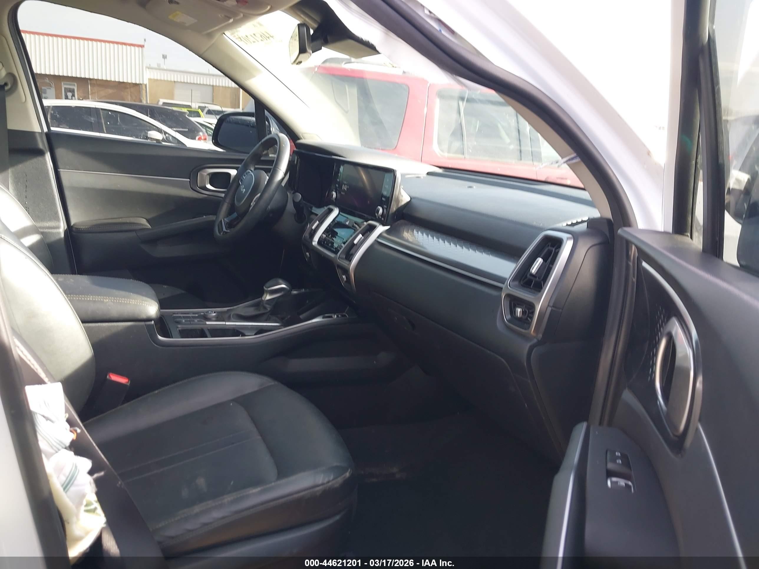 2023 Kia Sorento S White vin: 5XYRL4LC3PG234391