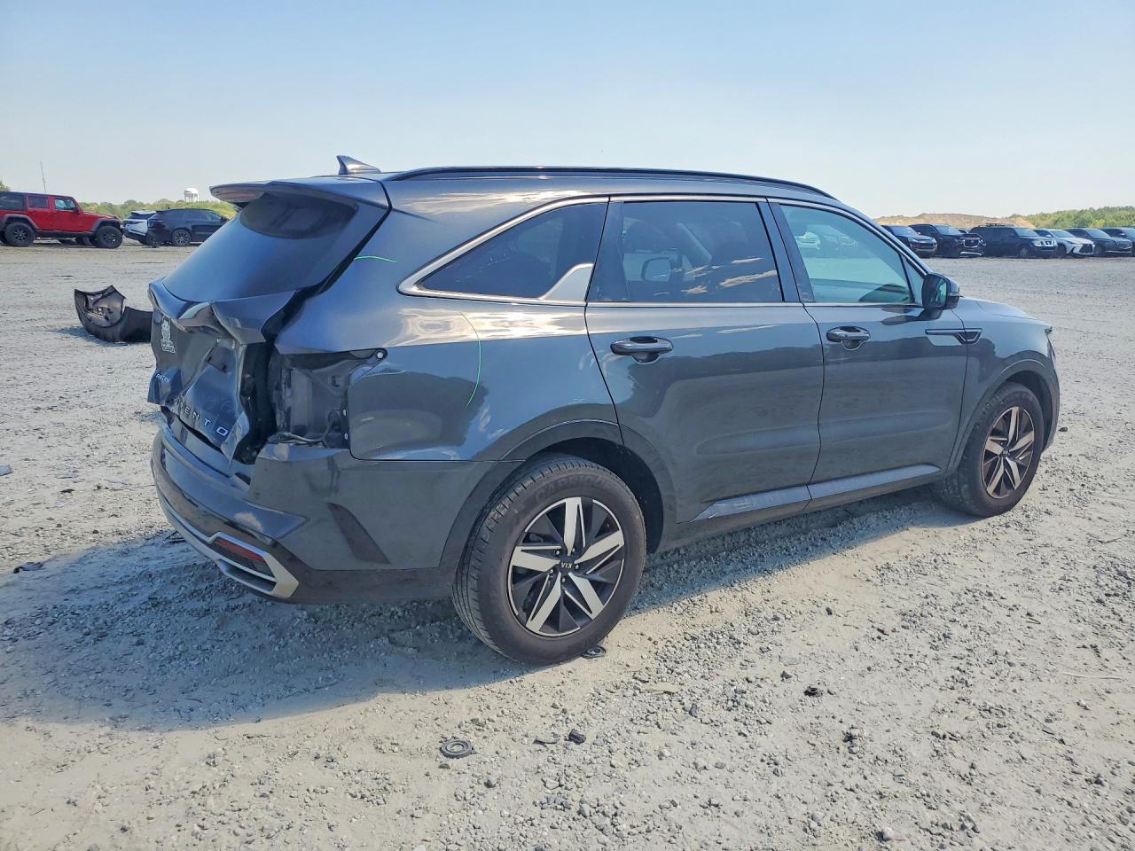 2021 Kia Sorento S Gray vin: 5XYRL4LC5MG051778