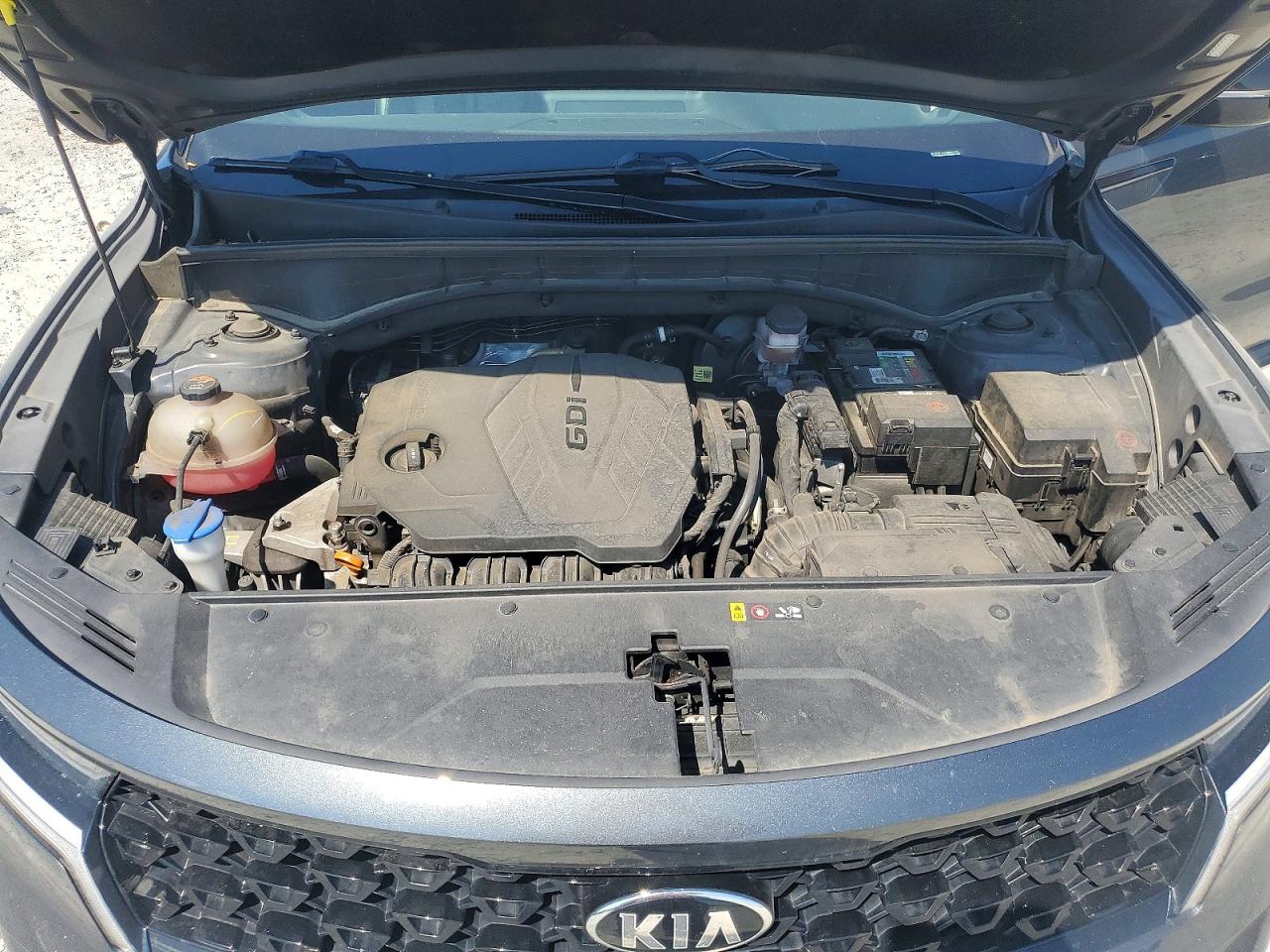 2021 Kia Sorento S Gray vin: 5XYRL4LC5MG051778