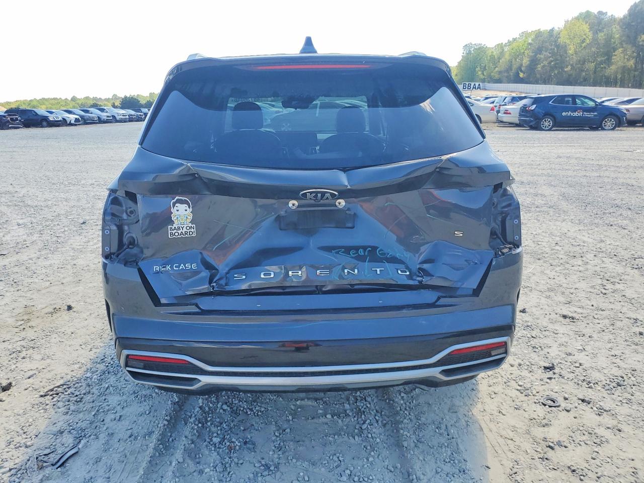 2021 Kia Sorento S Gray vin: 5XYRL4LC5MG051778