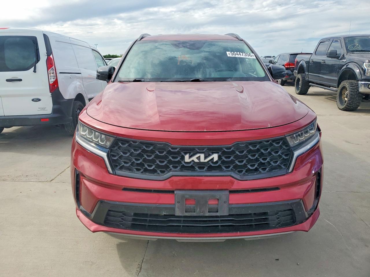 2023 Kia Sorento S Red vin: 5XYRL4LCXPG177607