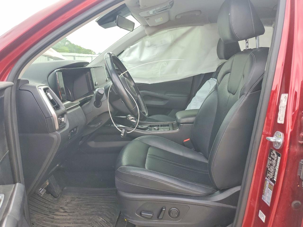 2023 Kia Sorento S Red vin: 5XYRL4LCXPG177607