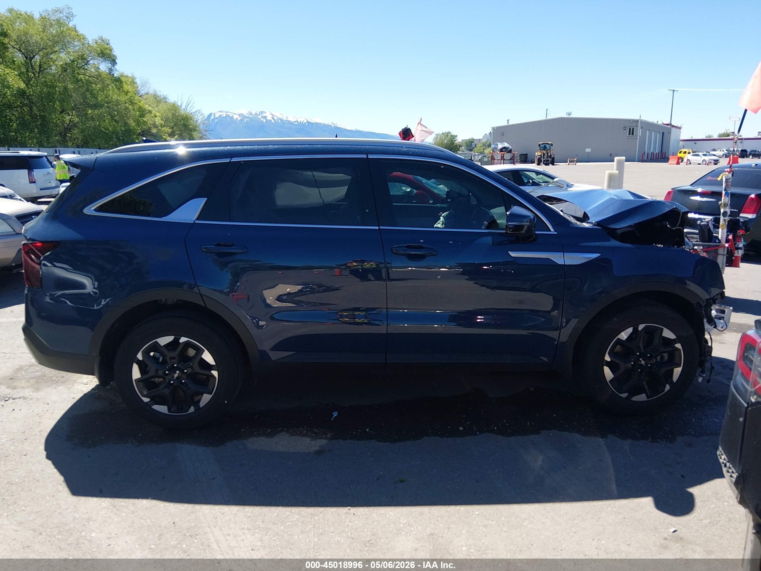 2025 Kia Sorento S Синий vin: 5XYRLDJC9SG326455