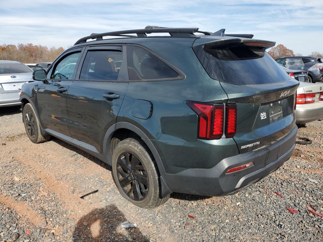 2023 Kia Sorento S Green vin: 5XYRLDLC0PG174960