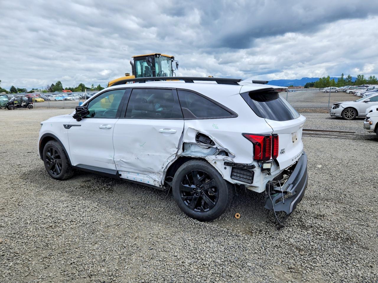 2022 Kia Sorento S White vin: 5XYRLDLC1NG096640