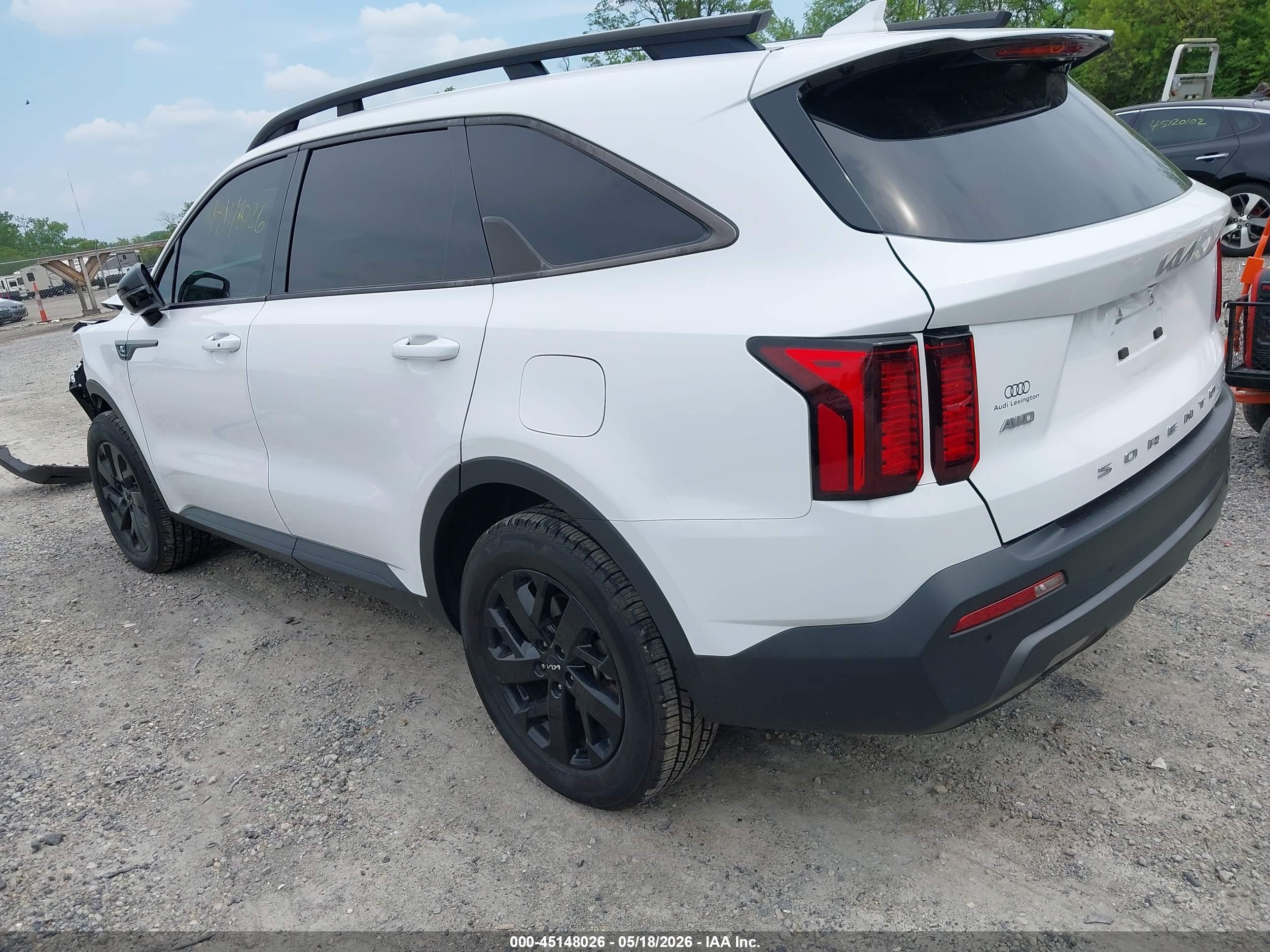 2022 Kia Sorento X-line S Белый vin: 5XYRLDLC5NG140915