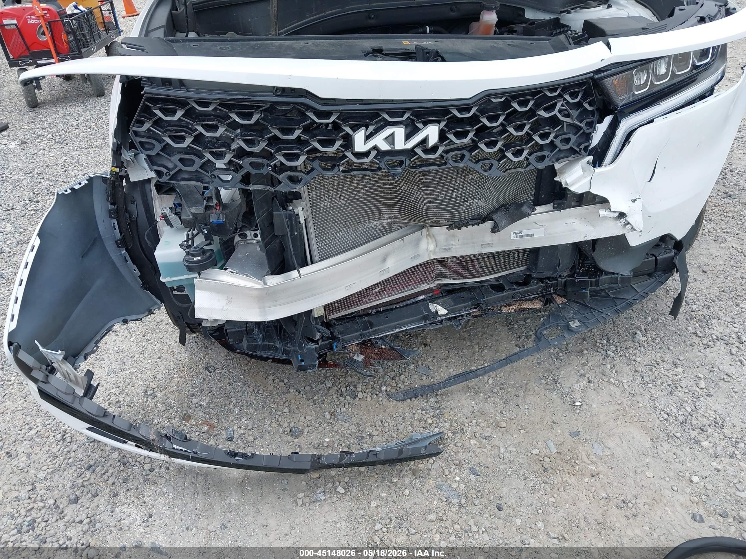 2022 Kia Sorento X-line S Белый vin: 5XYRLDLC5NG140915