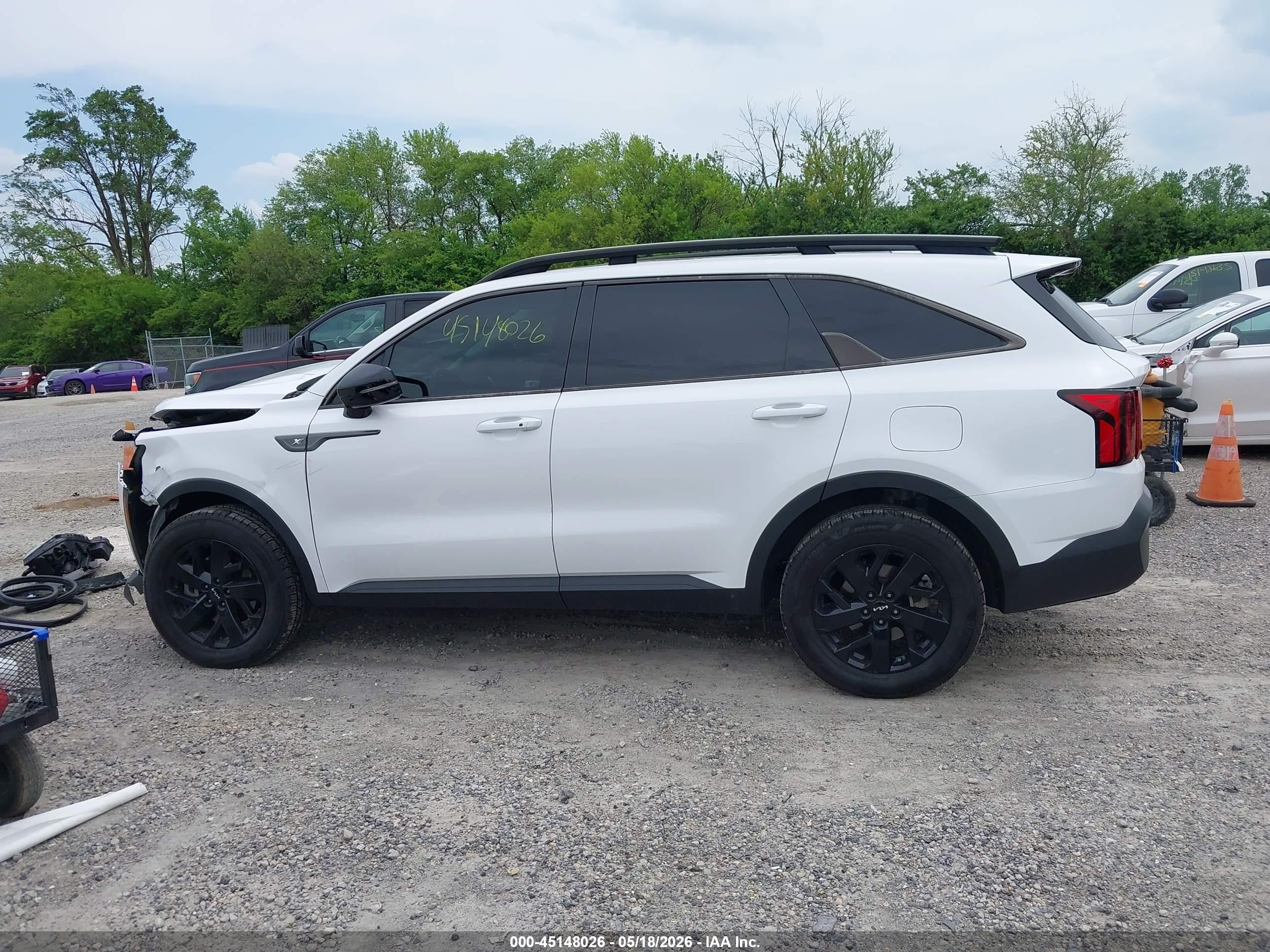 2022 Kia Sorento X-line S Белый vin: 5XYRLDLC5NG140915