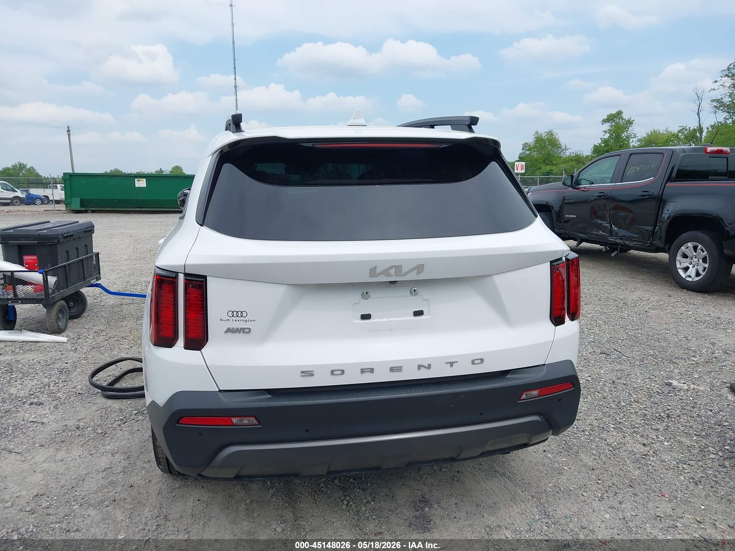 2022 Kia Sorento X-line S Белый vin: 5XYRLDLC5NG140915