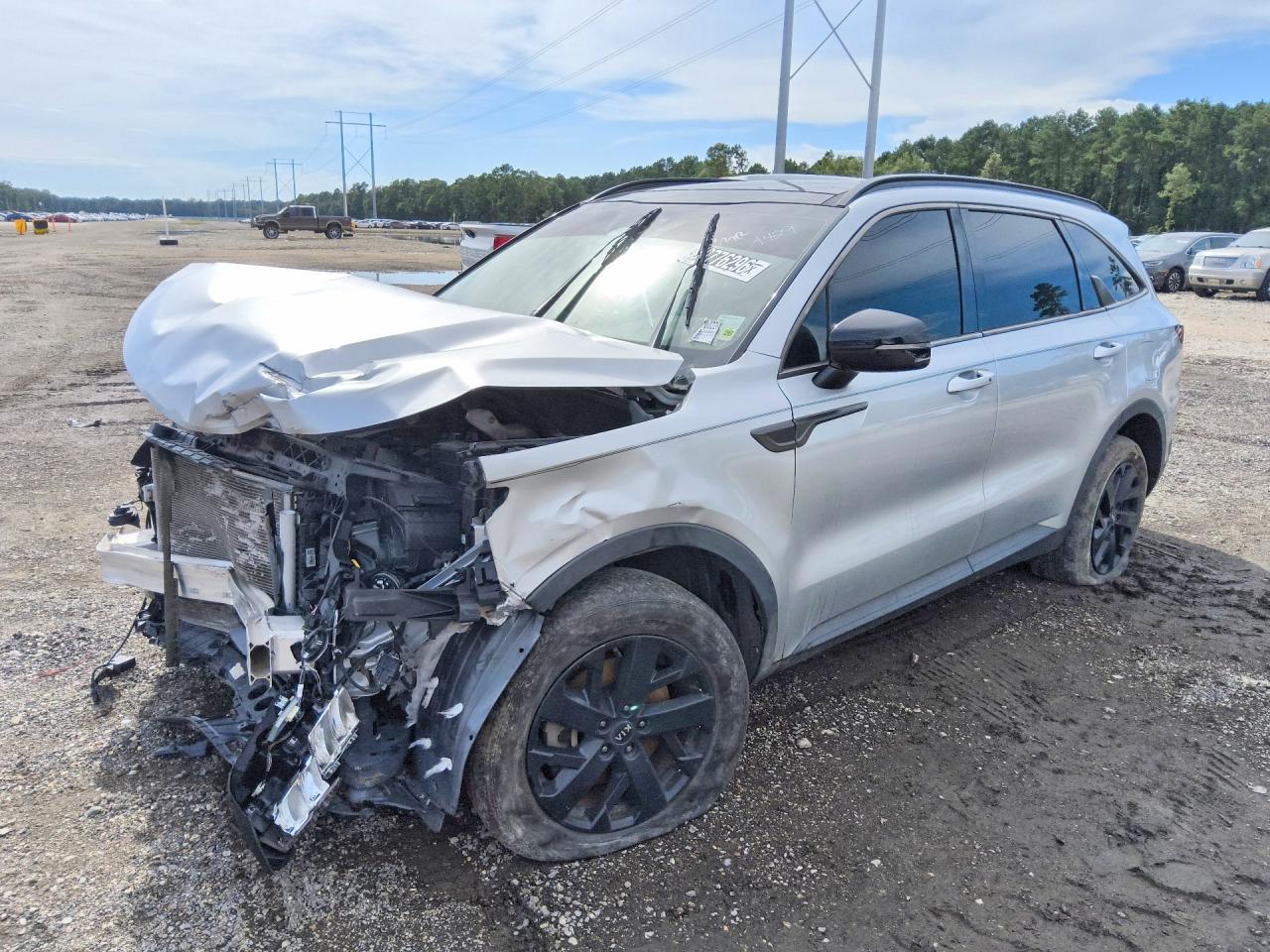 2021 Kia Sorento S Серебряный vin: 5XYRLDLC8MG039429
