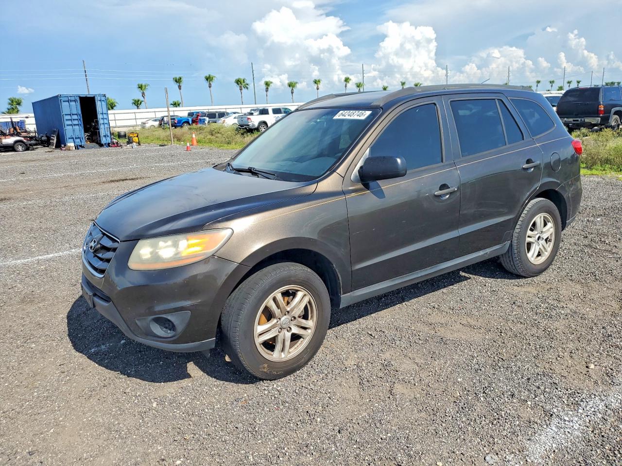 2011 Hyundai Santa Fe Gls Brown vin: 5XYZG3AB0BG010870