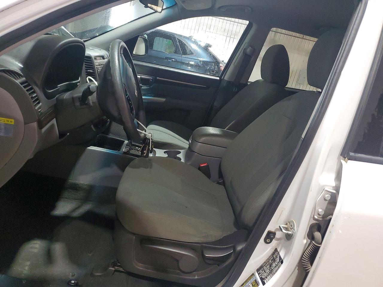 2011 Hyundai Santa Fe Gls White vin: 5XYZG3AB0BG012716