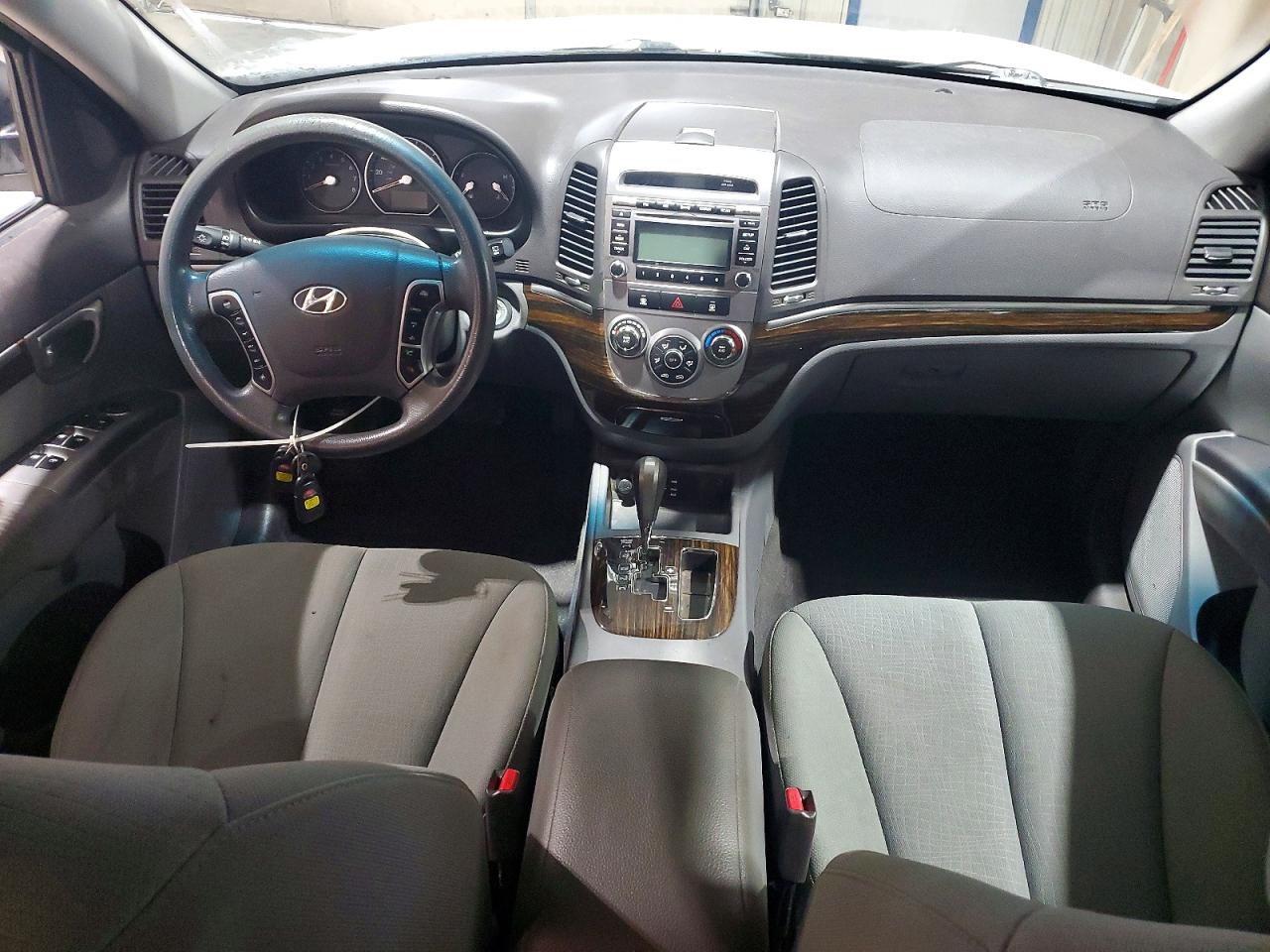2011 Hyundai Santa Fe Gls White vin: 5XYZG3AB0BG012716
