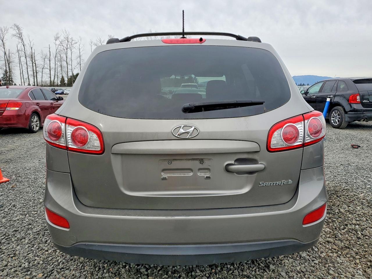 2011 Hyundai Santa Fe Gls Gray vin: 5XYZG3AB0BG071605