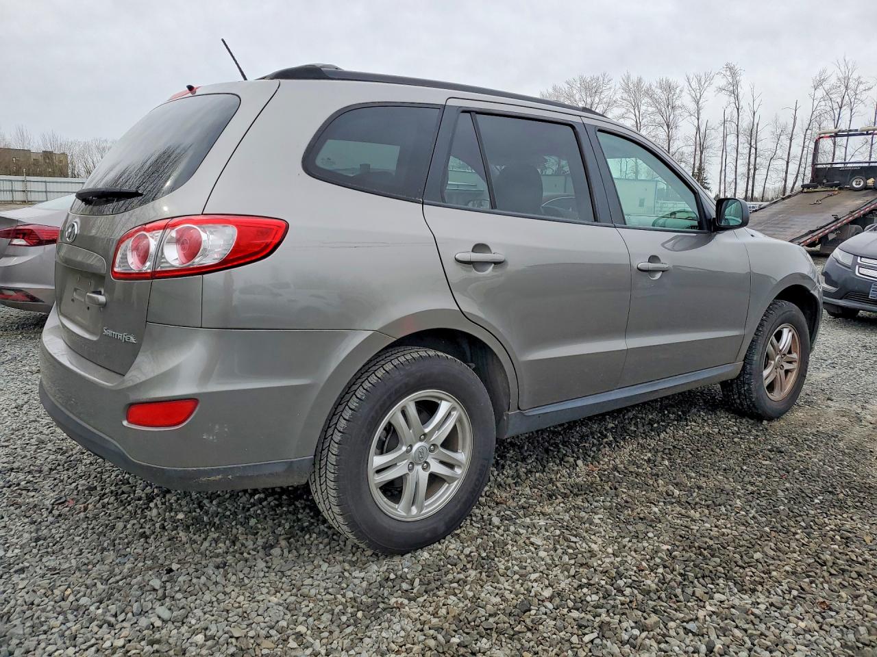 2011 Hyundai Santa Fe Gls Gray vin: 5XYZG3AB0BG071605