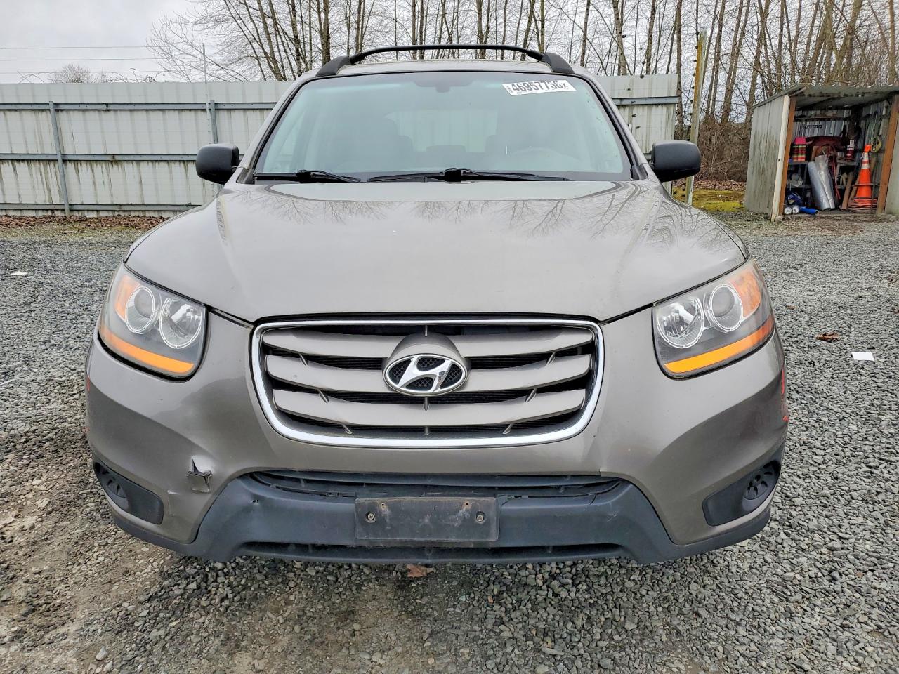 2011 Hyundai Santa Fe Gls Gray vin: 5XYZG3AB0BG071605