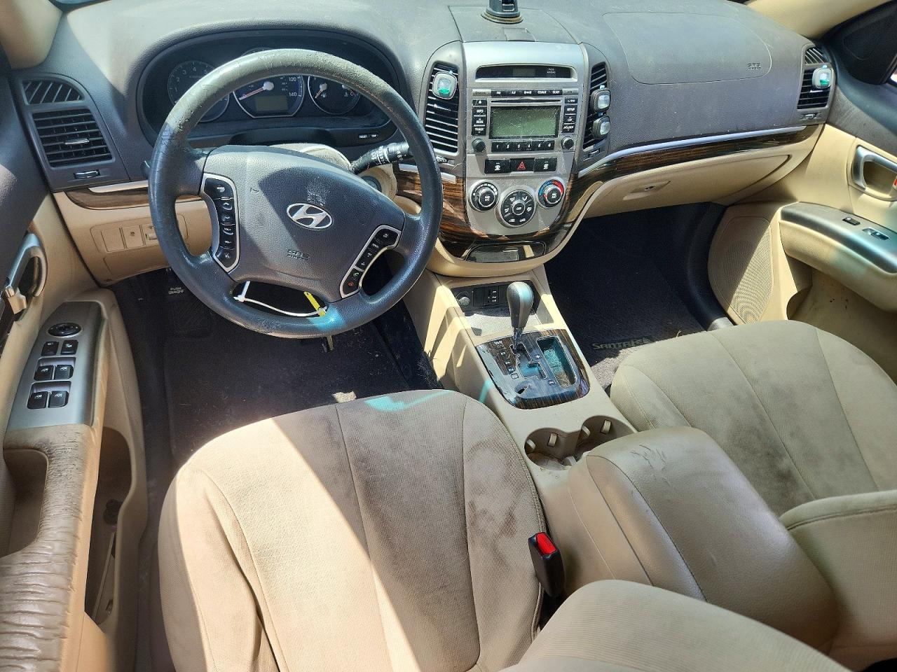 2011 Hyundai Santa Fe Gls White vin: 5XYZG3AB0BG085200