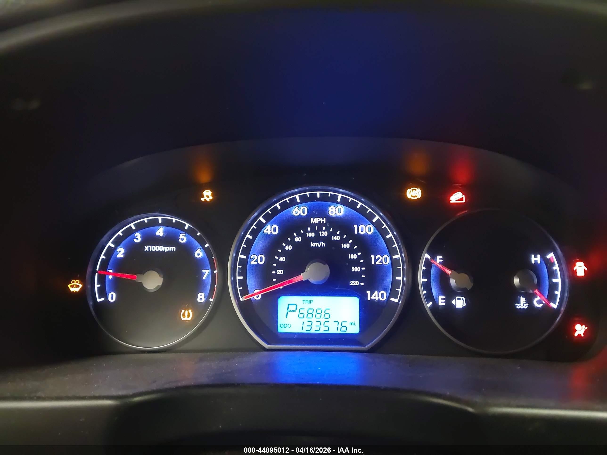 2012 Hyundai Santa Fe Gls Белый vin: 5XYZG3AB0CG130914