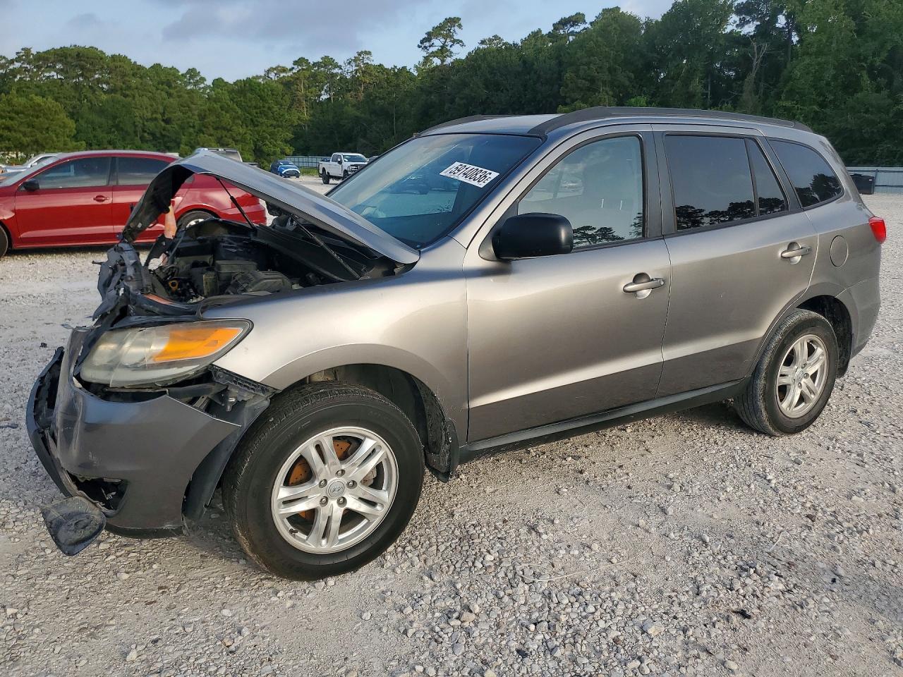 2012 Hyundai Santa Fe Gls Gray vin: 5XYZG3AB0CG134090