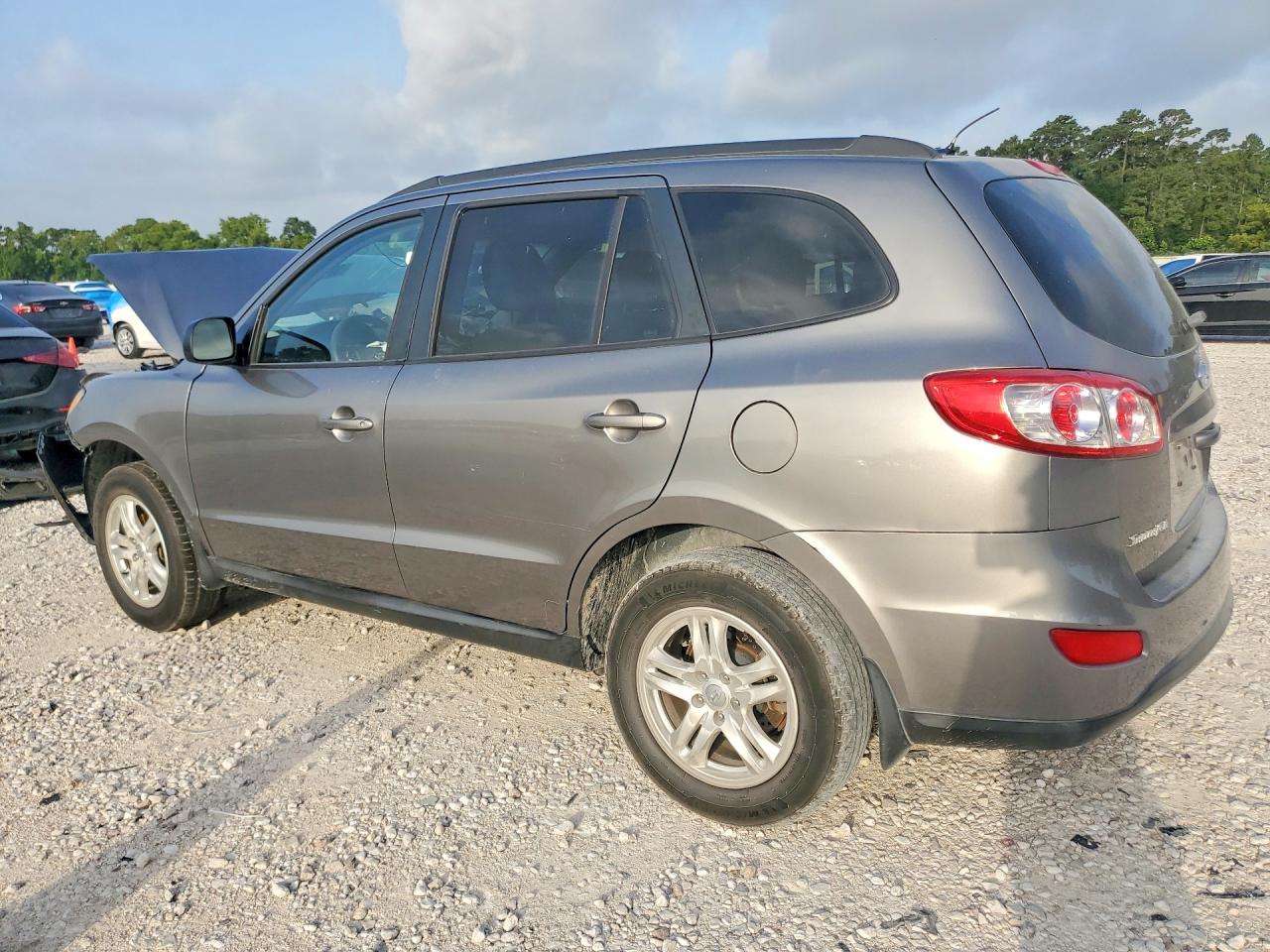 2012 Hyundai Santa Fe Gls Gray vin: 5XYZG3AB0CG134090