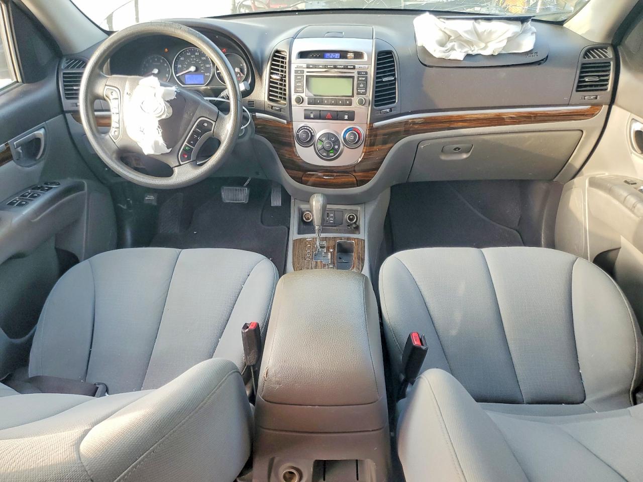 2012 Hyundai Santa Fe Gls Gray vin: 5XYZG3AB0CG134090