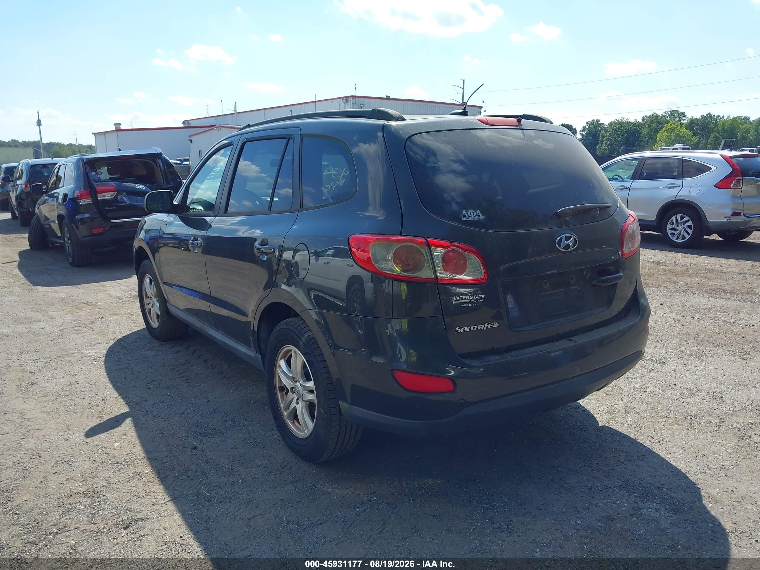 2012 Hyundai Santa Fe Gls Gray vin: 5XYZG3AB0CG139919