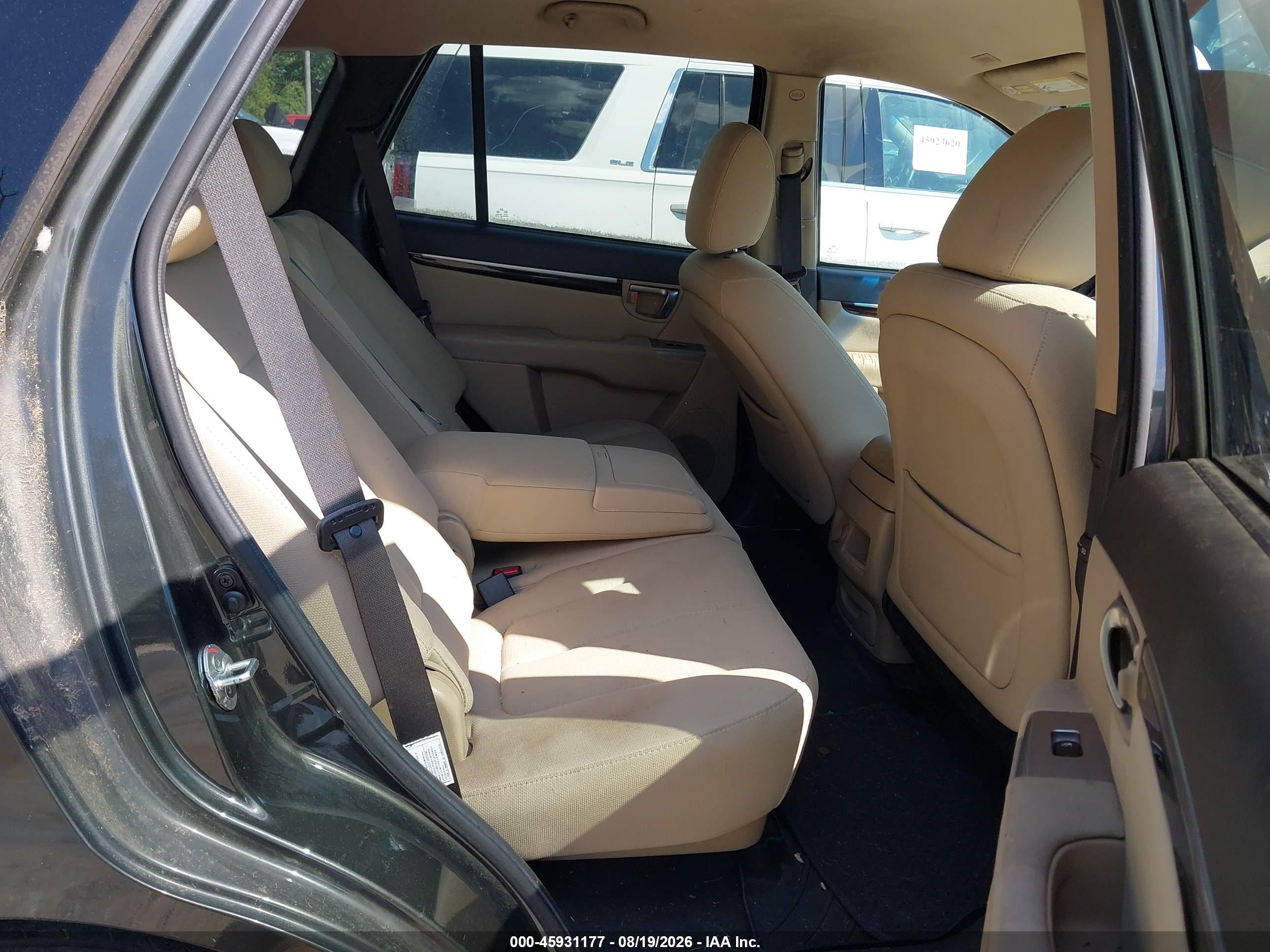 2012 Hyundai Santa Fe Gls Gray vin: 5XYZG3AB0CG139919