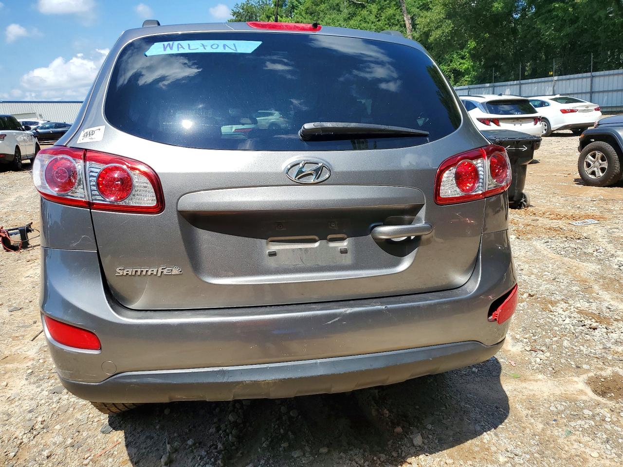 2012 Hyundai Santa Fe Gls Серый vin: 5XYZG3AB0CG167414