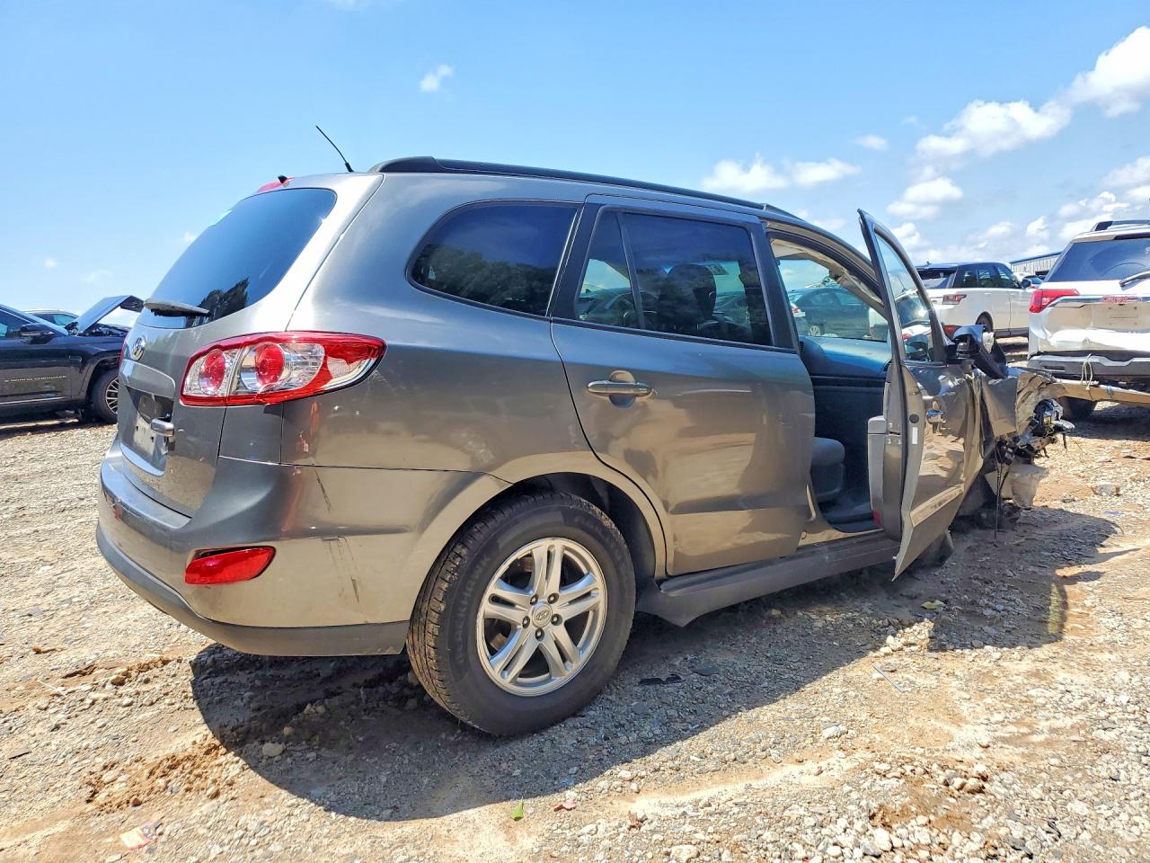 2012 Hyundai Santa Fe Gls Серый vin: 5XYZG3AB0CG167414