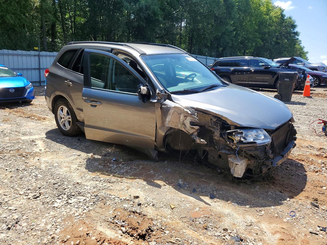 2012 Hyundai Santa Fe Gls Серый vin: 5XYZG3AB0CG167414