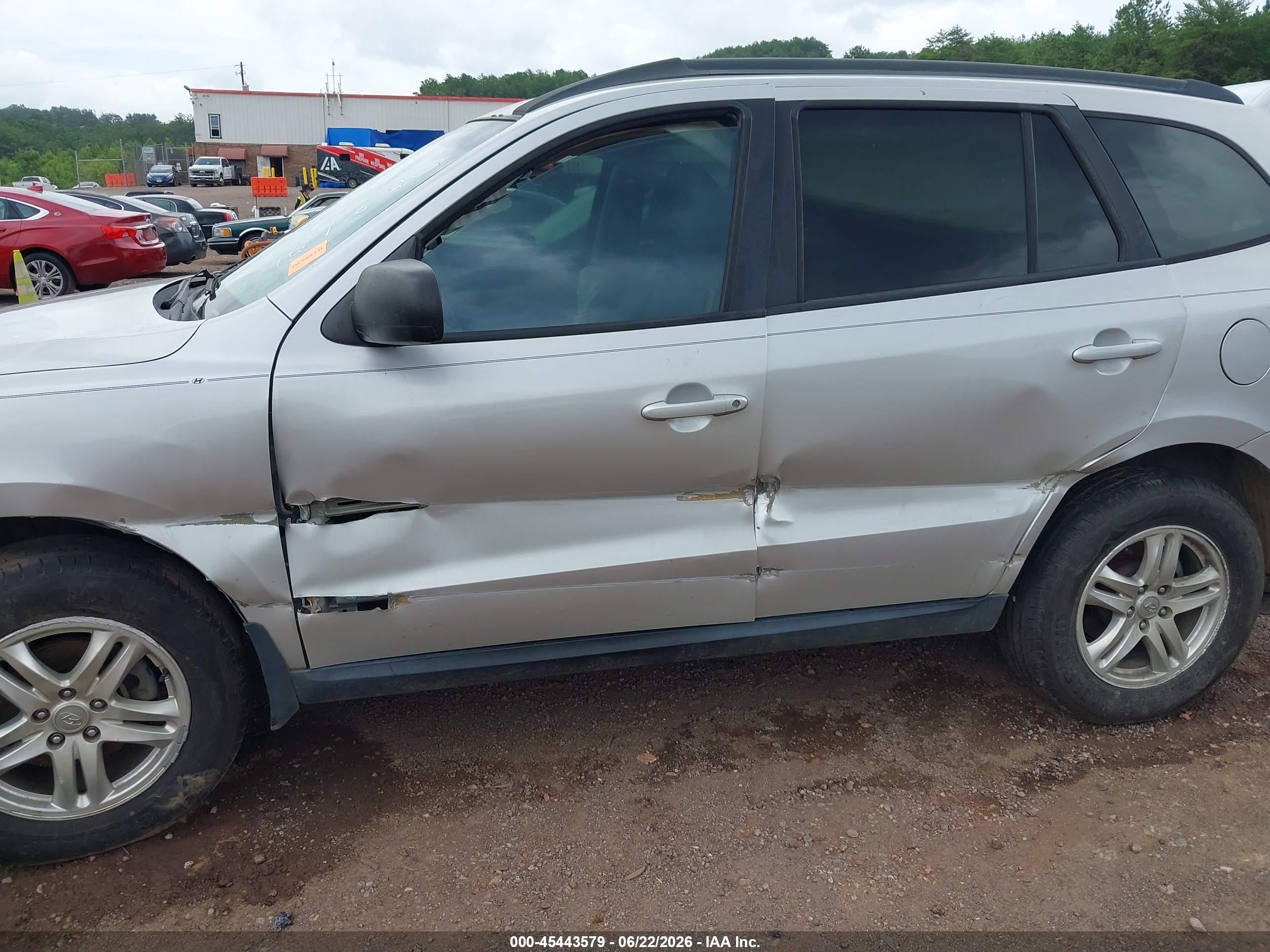 2012 Hyundai Santa Fe Gls Silver vin: 5XYZG3AB0CG167820