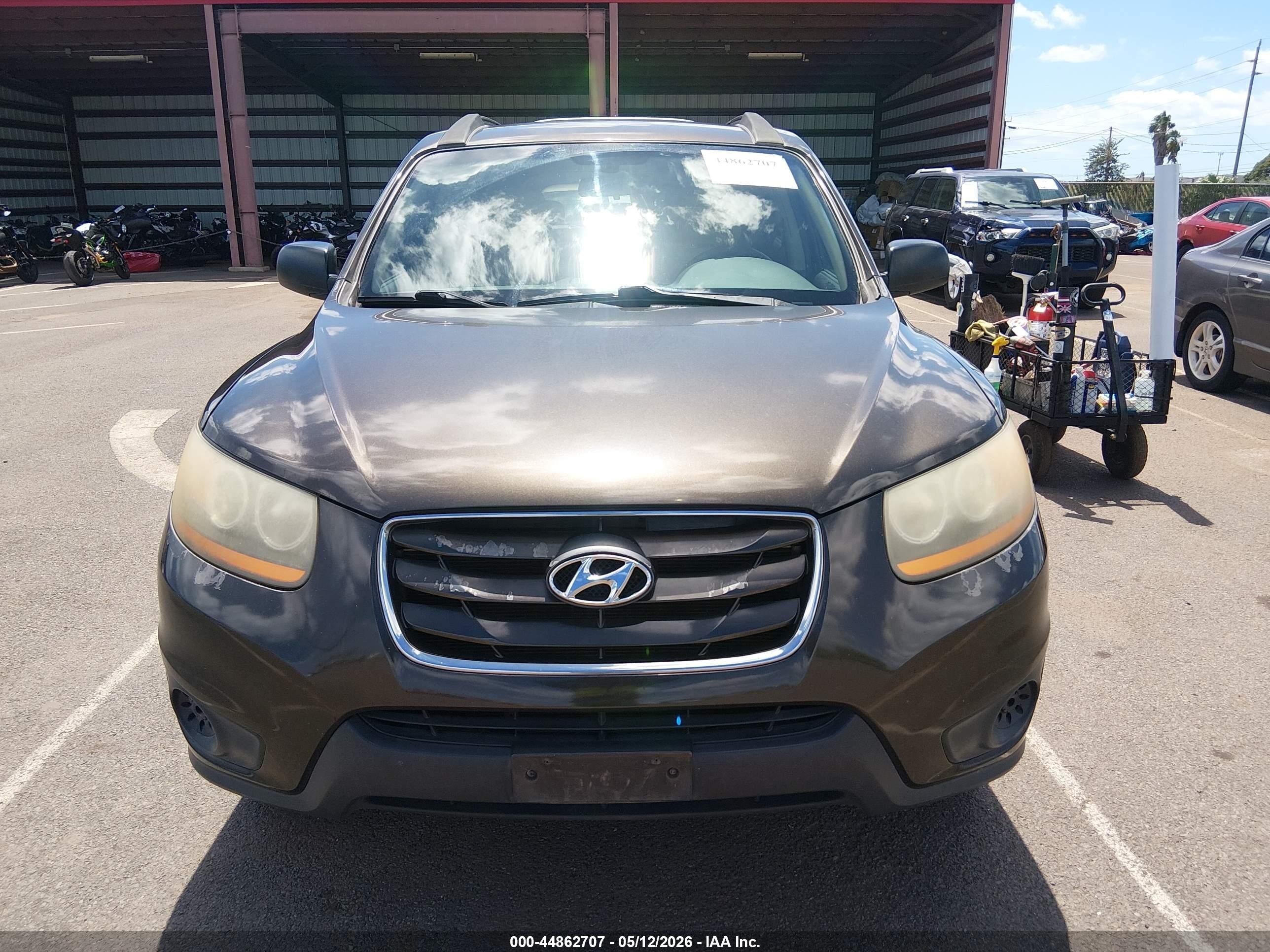 2011 Hyundai Santa Fe Gls Dark Brown vin: 5XYZG3AB1BG012837
