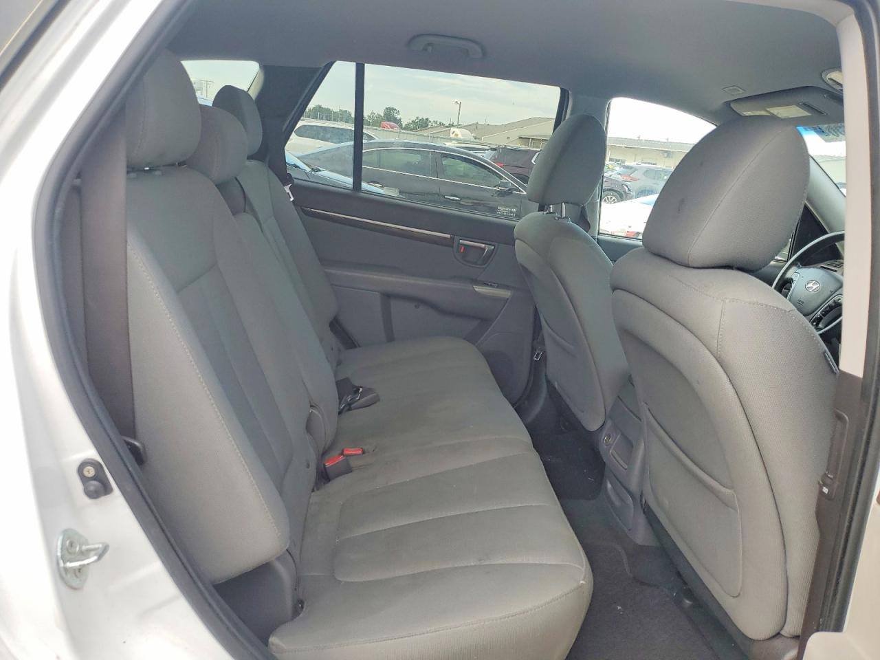 2011 Hyundai Santa Fe Gls White vin: 5XYZG3AB1BG025216