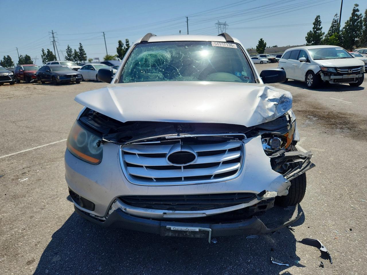 2011 Hyundai Santa Fe Gls Silver vin: 5XYZG3AB1BG067028